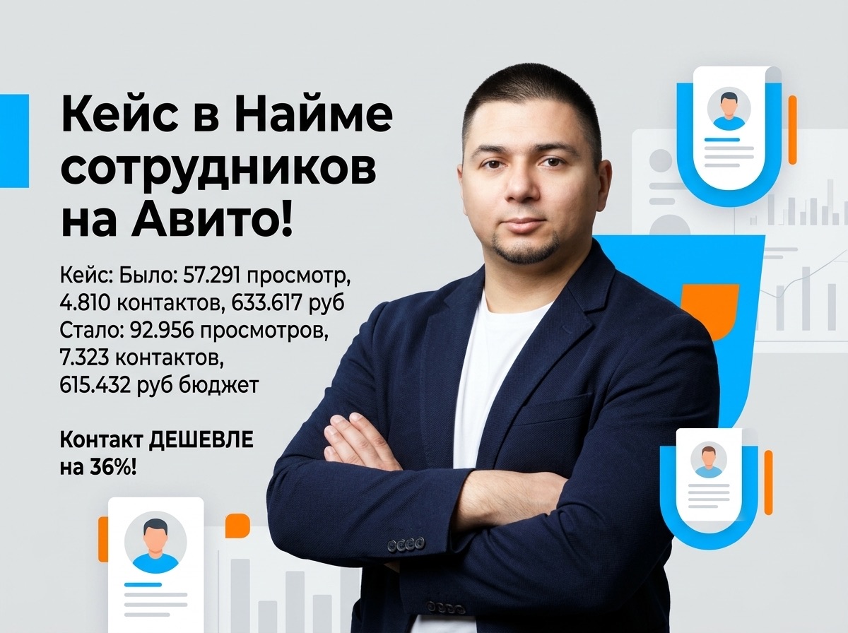 Кейс по найму сотрудников на Авито